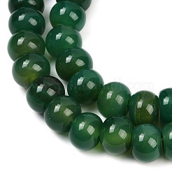 Dyed Natural Agate Beads Strands&nbsp;G-U030-A01-03