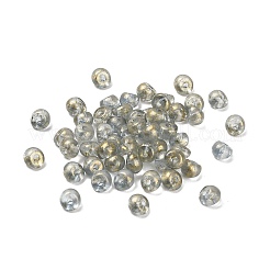 透明なアクリルビーズ  ゲインボロ  5x4mm  穴：1.2mm  約100個/セット&nbsp;OACR-E038-01D
