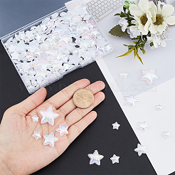 5 Style Opaque Acrylic Cabochons&nbsp;PACR-AR0001-04