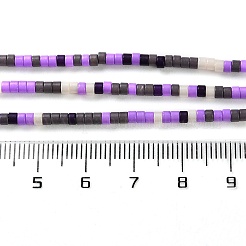Handmade Lampwork Beads Strands&nbsp;LAMP-L078-008E