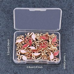 Alloy Enamel Pendants&nbsp;ENAM-PH0001-04LG