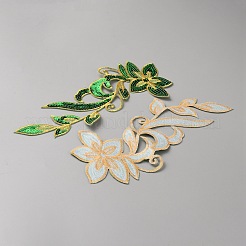 Cotton Embroidery Iron on Clothing Patches&nbsp;DIY-WH0430-422