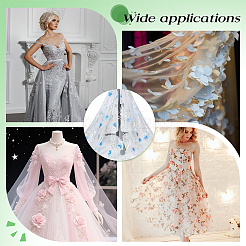 Polyester Mesh Fabric&nbsp;DIY-WH0622-578B