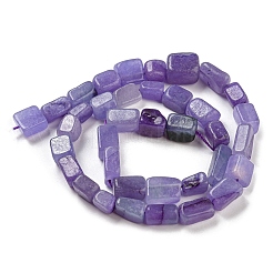 Natural White Jade Dyed Beads Strands&nbsp;G-A247-05