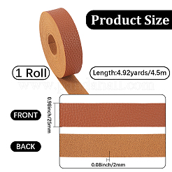 1 Roll Microfiber Imitation Leather Cord&nbsp;WL-CL0001-25A