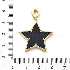 Rack Plating Brass Pendants&nbsp;KK-Q017-03E-G