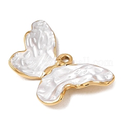304 Stainless Steel Enamel Pendants&nbsp;SA-CBAFCBF-06G-02