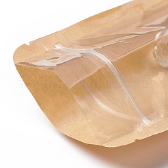 Eco-friendly Biodegradable Kraft Paper Packaging Zip Top Paper Bag&nbsp;X-CARB-P002-04