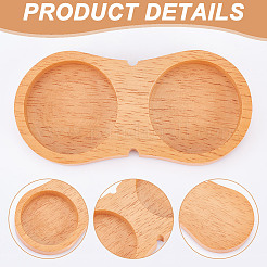 Wood Pepper Grinder Holder&nbsp;AJEW-WH0479-43