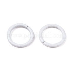100Pcs Baking Paint Zinc Alloy Open Jump Rings&nbsp;FIND-WH0032-85A-03