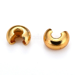 Brass Crimp Bead Covers&nbsp;LS-KK-I681-13A