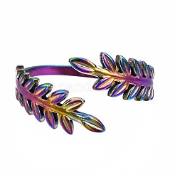 Leaf Cuff Rings&nbsp;RJEW-N038-025