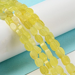 Natural Lemon Jade Beads Strands&nbsp;G-M420-H09-03