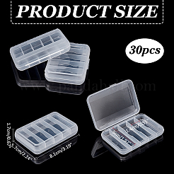 5 Grids Plastic Storage Boxes&nbsp;AJEW-WH0534-32