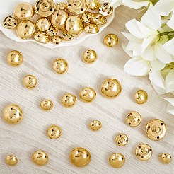 40Pcs 3-Hole Brass Buttons&nbsp;BUTT-CY0001-18A