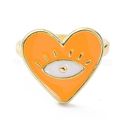 Alloy Enamel Finger Rings&nbsp;RJEW-Z008-23LG