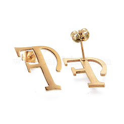 304 Stainless Steel Stud Earrings&nbsp;EJEW-E241-06F