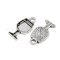Tibetan Style Alloy Pendants&nbsp;TIBE-B003-03AS