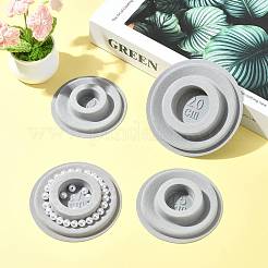 4Pcs 4 Styles PE and Flocking Bead Design Boards&nbsp;ODIS-FS0001-01E