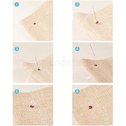 プラスチックスパンコールビーズ  半カップ状のスパンコールビーズ  中ハート孔  ミックスカラー  4x0.5mm  穴：1mm  60 G /ボックス  5x0.5mm  穴：1mm  60 G /ボックス&nbsp;PVC-NB0001-02
