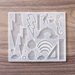 DIY Pendant Food-grade Silicone Molds&nbsp;LS-SIMO-D002-01B