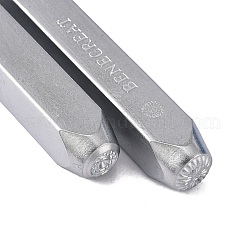 Iron Metal Stamps&nbsp;AJEW-L060-03I