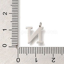 304 Stainless Steel Micro Pave Cubic Zirconia Pendants&nbsp;STAS-H228-06P-N