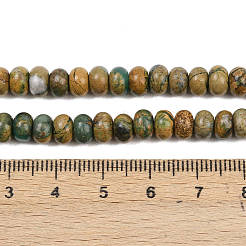Natural Verdite Stone Beads Strands&nbsp;G-L647-D04-4x6mm