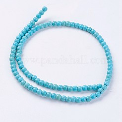 Synthetic Turquoise Beads Strands&nbsp;G-E456-45A-4mm