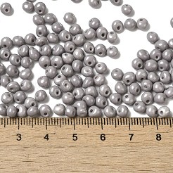 6/0 Opaque Baking Paint Glass Seed Beads&nbsp;SEED-M012-02A-17