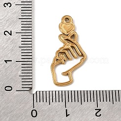 304 Stainless Steel Pendant Cabochon Settings&nbsp;SA-CBA9B1E-07G
