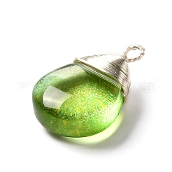 Glass Pendants&nbsp;PALLOY-JF00856