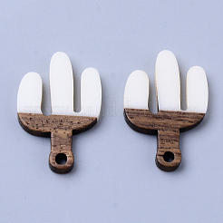 Resin & Walnut Wood Pendants&nbsp;LS-RESI-N025-008A-B02
