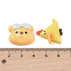 Animals Opaque Resin Decoden Cabochons&nbsp;RESI-A036-06