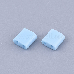FGB 2-Hole Glass Seed Beads&nbsp;X-SEED-S031-L-043