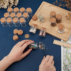 Glass Cork Bottles Ornament&nbsp;DIY-WH0430-987A