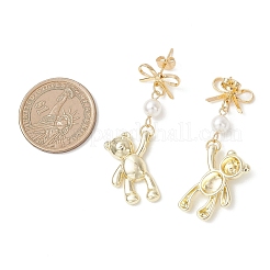 2 Pairs Alloy Dangle Stud Earrings&nbsp;EJEW-JE06851