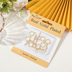Brass Toggle Clasps&nbsp;KK-BBC0021-06
