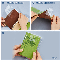 Transparent PVC Book Cover&nbsp;AJEW-WH0596-723A