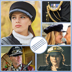 Polyester Hat Band&nbsp;DIY-WH0723-027G