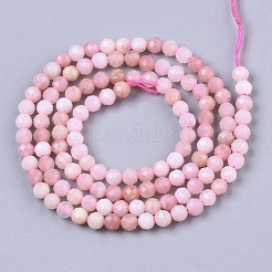 Natural Pink Opal Beads Strands&nbsp;G-R462-018B-A