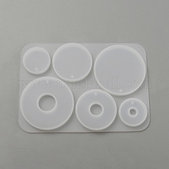 Round & Donut DIY Silicone Pendant Molds&nbsp;SIMO-TAC0001-10