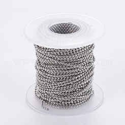 Tarnish Resistant 304 Stainless Steel Ball Chains&nbsp;CHS-F005-04P-A