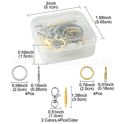DIY Alloy Keychain Making Kit&nbsp;DIY-FS0005-81