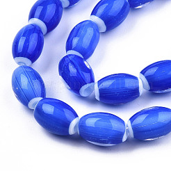 Handmade Lampwork Beads Strands&nbsp;LAMP-N023-004-02