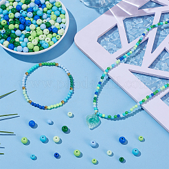 1200Pcs 12 Styles Opaque Acrylic Beads&nbsp;FIND-AR0005-81