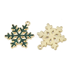 Christmas Alloy Enamel Pendants&nbsp;ENAM-G234-01F