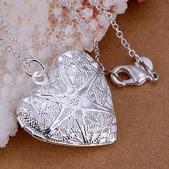 Brass Hollow Heart Diffuser Locket Pendants&nbsp;KK-BB11640