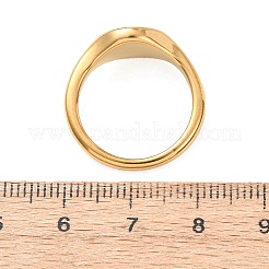 304 Stainless Steel Finger Rings for Women&nbsp;RJEW-K393-07G-02