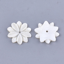 Carved Freshwater Shell Beads&nbsp;SHEL-T012-52